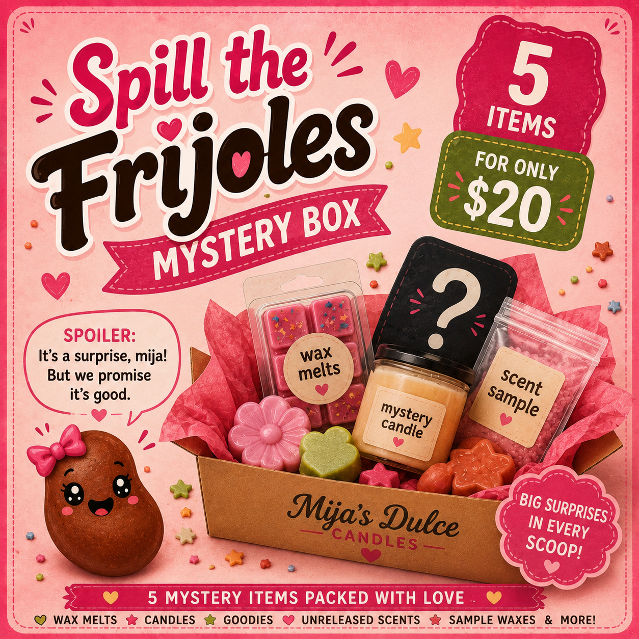 Spill The Frijoles Box